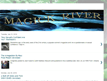Tablet Screenshot of magickriver.org